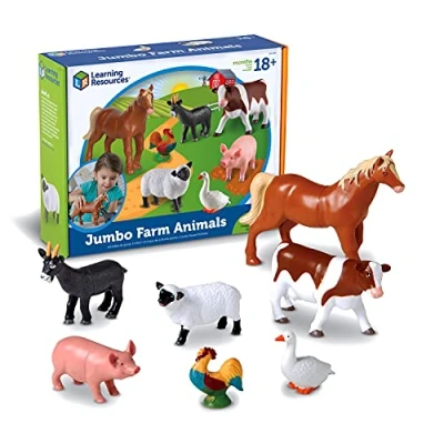 Afbeelding van Learning Resources Jumbo boerderijdieren