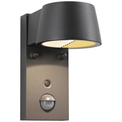 Afbeelding van Paulmann Capea 2200K 3000K PIR 94714 Buitenlamp (wand) LED 6 W Zwart