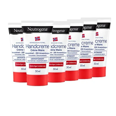 Afbeelding van Neutrogena Handcreme Ongeparfumeerd 6x50ml Voordeelverpakking