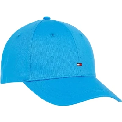 Afbeelding van Tommy Hilfiger Vlag Pet Blauw Heren Petten Katoen Suitable Herenkleding
