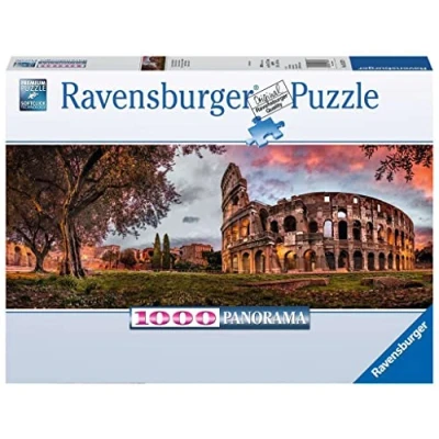 Afbeelding van Ravensburger puzzel Coloseum bij zonsopgang panorama Legpuzzel 1000 stukjes