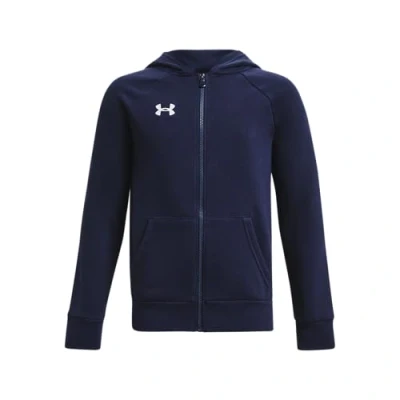 Afbeelding van Under Armour UA Rival Fleece FZ Hoodie Jongens Vest Blauw Maat 164