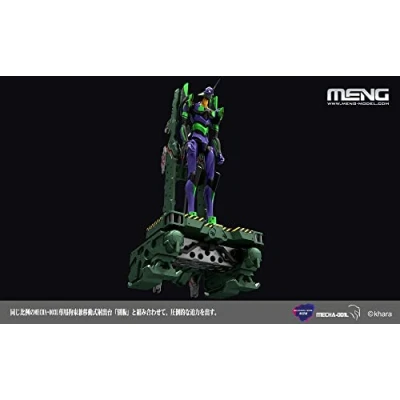 Afbeelding van MENG MECHA 003L Evangelion Restraint Transport Platform Pre Color Vers. Plastic Modelbouwpakket