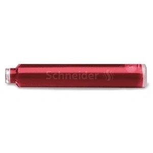 Image de PELIKAN cartouches d&#039;encre 4001 TP/6, rouge contenu: 6 dans une boîte en carton (301192)