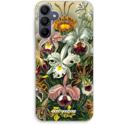 Afbeelding van Case Company® hoesje geschikt voor Samsung Galaxy A25 Haeckel Orchidae Soft Cover Telefoonhoesje Bescherming aan alle Kanten en Schermrand