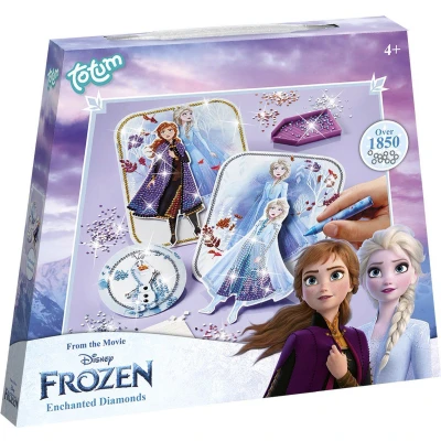 Afbeelding van Totum Disney Frozen 2 3D kaarten met Strassteentjes