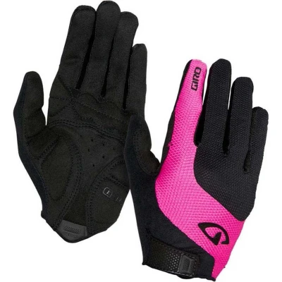 Afbeelding van Giro Tessa Lange Handschoenen Zwart,Roze M Vrouw