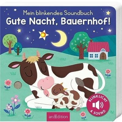 Afbeelding van Mein blinkendes Soundbuch Gute Nacht, Bauernhof!