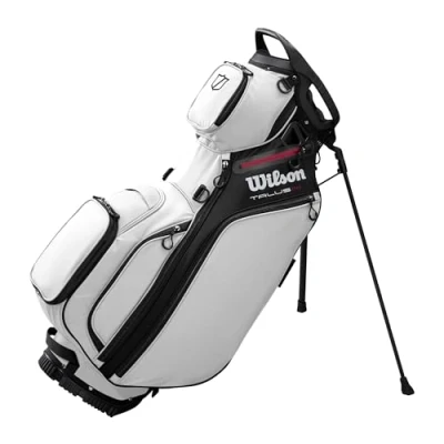 Afbeelding van Wilson Staff Talus Stand golftas wit/zwart