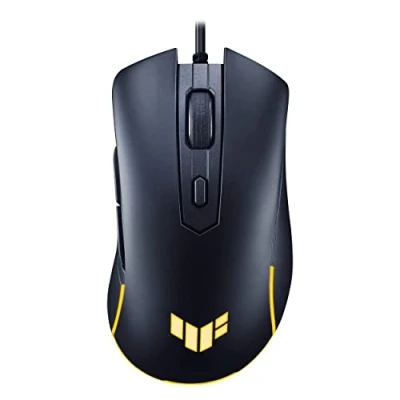 Image de Souris gaming filaire Asus TUF M3 Gen II Noir et jaune