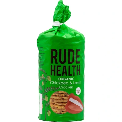 Image de Craquelins aux pois chiches et lentilles bio 120 gr