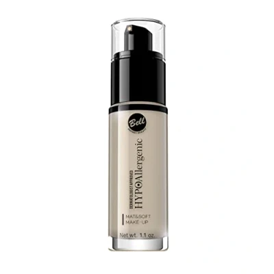 Afbeelding van Bell Hypoallergenic Mat &amp; Soft Mattifying Makeup 01 Light Beige 30G