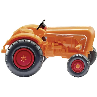 Afbeelding van Wiking 087848 H0 Landbouwmachine Allgaier Tractor oranje