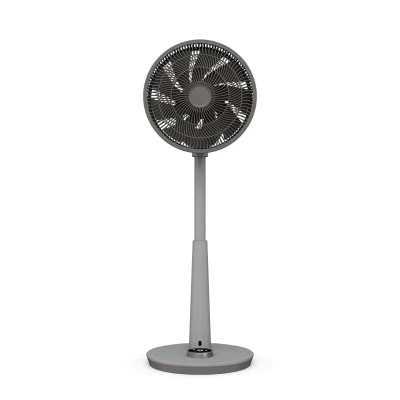 Afbeelding van Duux Whisper 2 Verstelbare Vloerventilator DXCF27, 95 Cm Hoog Grijs
