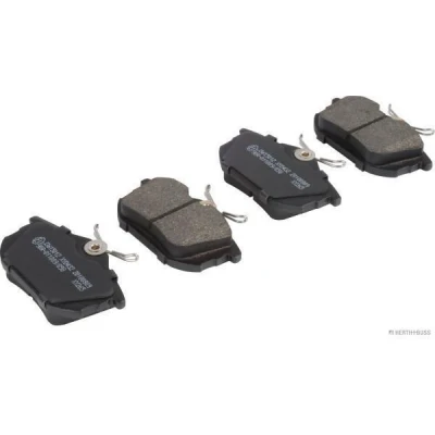 Afbeelding van HERTH+BUSS JAKOPARTS J3615012 Remblokkenset met klemmen MITSUBISHI: Colt 6, Space Star, VI CZC Convertible, VOLVO: V40 Estate, S40 I