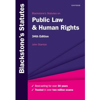 Afbeelding van Blackstone&#039;s Statutes on Public Law &amp; Human Rights