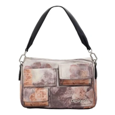 Afbeelding van Desigual Handtas Schoudertas Pocket Blossom Phuket Mini Hand Bag Raw Veelkleurig