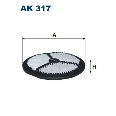 Afbeelding van Filtron Luchtfilter AK 317