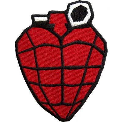 Afbeelding van Green Day Grenade Patch Rood/Zwart