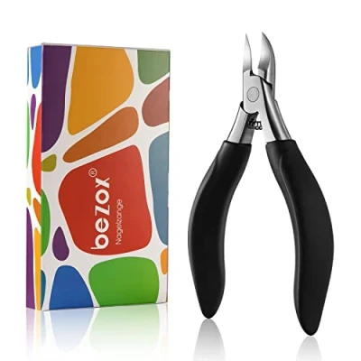 Afbeelding van BEZOX Teen Nagelscharen Trimmer Voor Dikke Of Zware Teennageltang Schimmel Ingegroeide Vingernagelknipper Met Zachte Grip En Metalen Geschenkdozen
