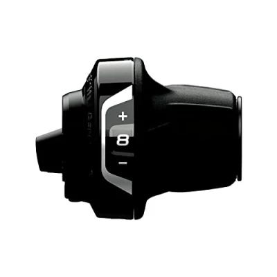 Afbeelding van Shimano Tourney/TY SL RV400 Revo Shifter, rechtshandig, 8 versnellingen, met optische versnellingsweergave