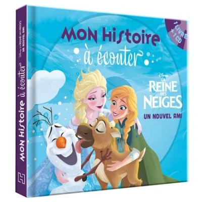 Image de LA REINE DES NEIGES Mon histoire à écouter Livre CD Un nouvel ami Disney