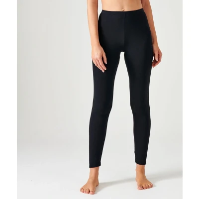 Afbeelding van Damart Fijn geribde legging Thermolactyl Sensitive Dames Zwart 34 36