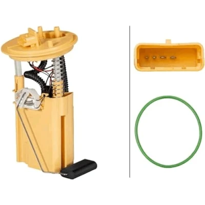 Afbeelding van HELLA 8TF 358 146 261 Brandstoftoevoereenheid Met pakking, brandstoftoevoermodule Electrisch