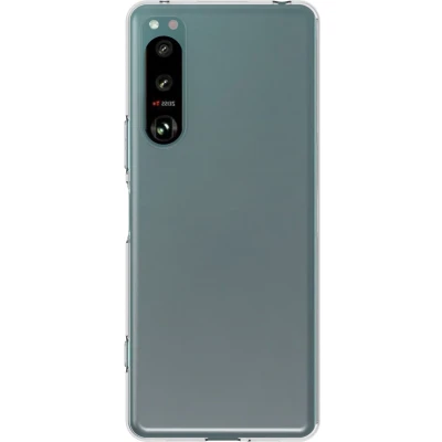 Afbeelding van iMoshion Hoesje Siliconen Geschikt voor Sony Xperia 5 IV Softcase Backcover smartphone Transparant