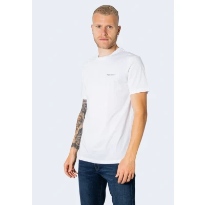 Afbeelding van Armani Exchange Tshirt basic, Heren, Maat: Small, White