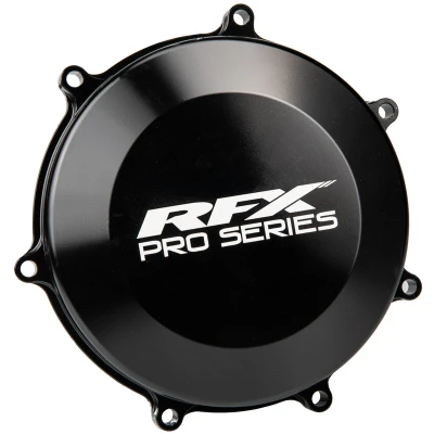 Afbeelding van RFX Hard Geanodiseerd Koppelingsdeksel Zwart Kawasaki KX250 2024 KX450 2021