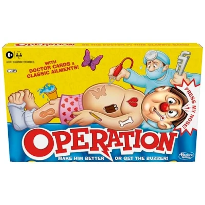 Afbeelding van Hasbro Dokter Bibber / Operation Kinderspel Engelse Versie
