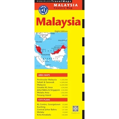 Afbeelding van Malaysia Travel Map Eighth Edition