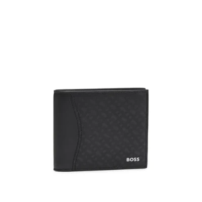 Afbeelding van BOSS Zair 4 CC Coin Wallet Black, zwart