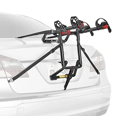 Image de Allen Sports USA Porte vélos Premier pour 2 avec Montage sur Coffre, modèle S 102 Noir