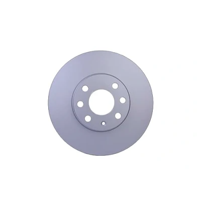 Afbeelding van HELLA PRO High carbon 8DD 355 127 371 Remschijf 256 24 04/07 100 interne ventilatie Gecoat Zonder wielbevestigingsbout, wielnaaf