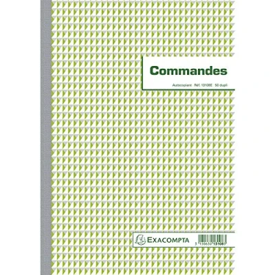 Image de Manifold Exacompta 50 feuillets Commandes 29,7x21cm Dupli
