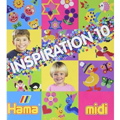 Afbeelding van Hama 399 10 creatieve vrije tijd inspiratieboek nr. strijkkralen Midi 64 pagina&#039;s