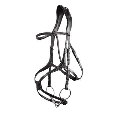 Image de Montar Bride Lyon Sauter Eco Leather Noir Full