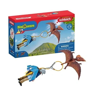 Afbeelding van Schleich dinosaurs jetpack achtervolging