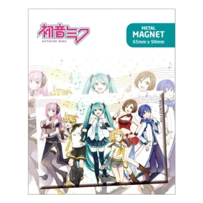 Afbeelding van PopBuddies Hatsune Miku And Friends metalen magneet