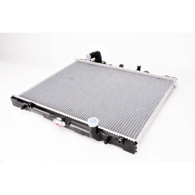 Afbeelding van THERMOTEC D75010TT Radiateur voor voertuigen met/zonder airco 638 500 26 Handgeschakeld Koelribben gesoldeerd MITSUBISHI: Pajero Sport 1 SUV