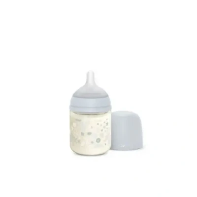 Afbeelding van Suavinex Zuigfles Glas SXPro 120ml 0m+ Blauw