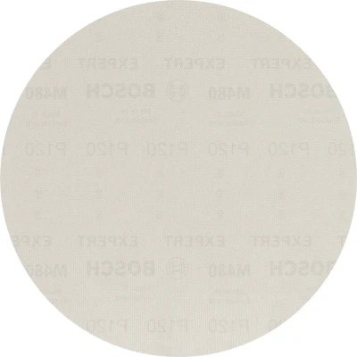 Afbeelding van Bosch Accessories EXPERT M480 2608900709 Schuurnet voor wand en plafondschuurmachine Ongeperforeerd Korrelgrootte 120 (Ø) 225 mm 25 stuk(s)