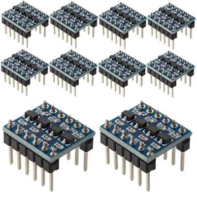 Afbeelding van Gebildet 10 stuks 3,3 V 5 4 kanalen Logic Level Converter Bi Directional Shifter Module (10 stuks) CYT1076