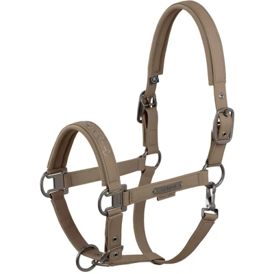 Afbeelding van Eskadron Halster Faux Leather Platinum Smoky Taupe WB
