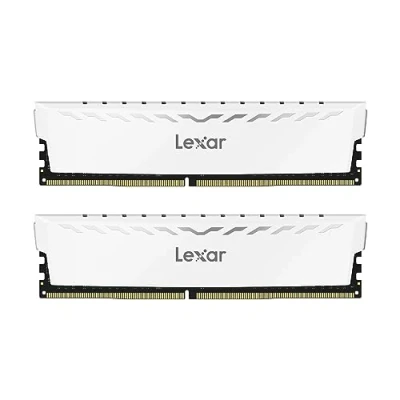 Afbeelding van Lexar THOR RAM DDR4 32 GB Kit (16 x 2) 3600 MHz, DRAM 288 Pin U DIMM PC geheugen, XMP 2.0 High Performance CL18 22 42, 1,35 V (LD4BU016G R3600GDWG)