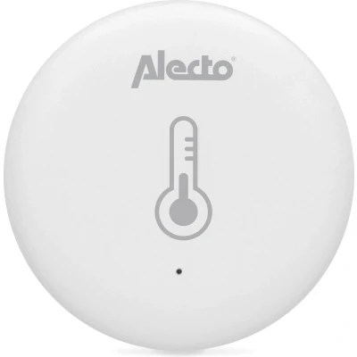 Afbeelding van Alecto Smart TEMP10 Zigbee temperatuur en vochtigheidssensor, wit White