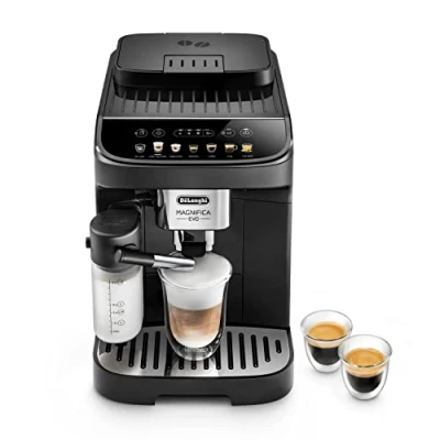 Afbeelding van De&#039;Longhi Magnifica Evo, koffie en cappucinomachine met molen, ECAM292.81.B, zwart