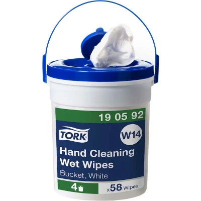 Image de TORK 190592 lingettes humides pour les mains W14 (58 pcs.)